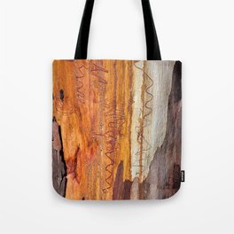 Tree Bark Abstract # 16 Tote Bag