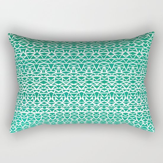 Tribal Forest Rectangular Pillow
