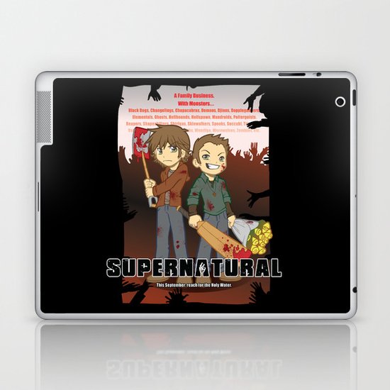 Supernatural - Goin to the Winchesters Laptop & iPad Skin