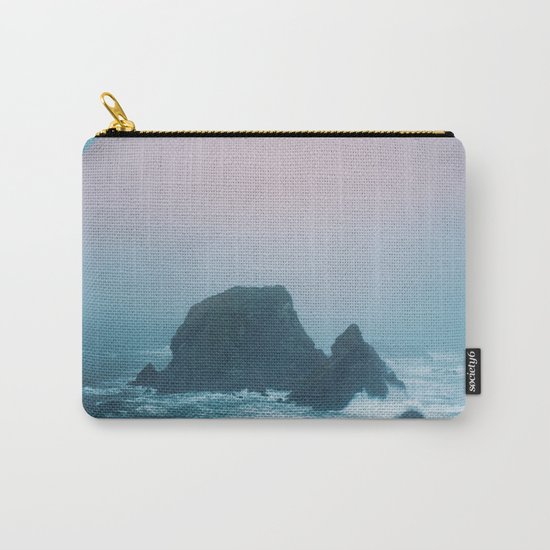 Peach Sunrise Carry-All Pouch