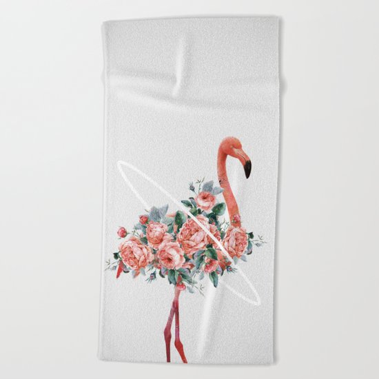 Flamingo Beach Towel