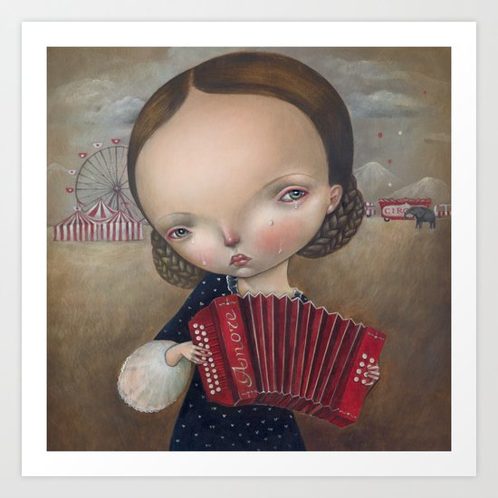 Love song Art Print