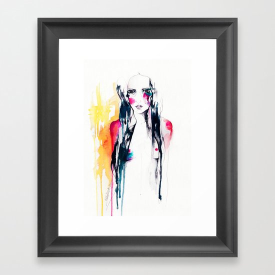Midnight Framed Art Print