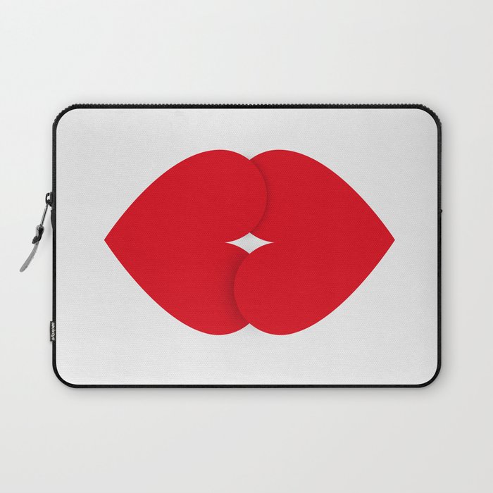 Hearts Kiss Laptop Sleeve