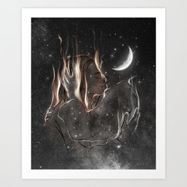 Your gifted night. Art Print
