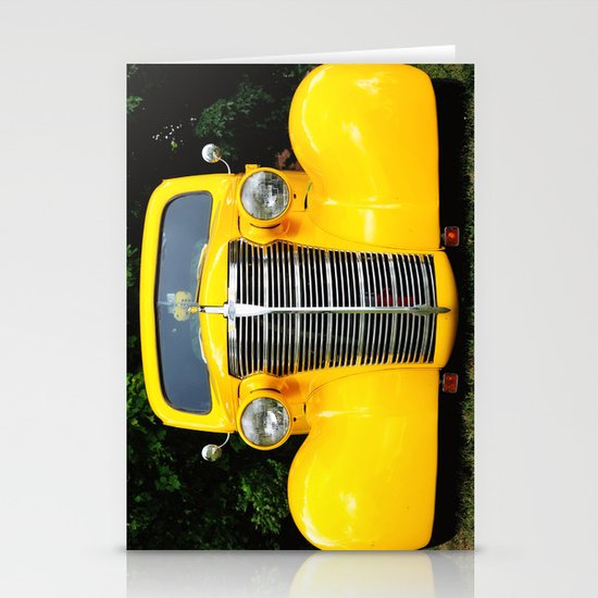 Yellow Chevy Stationery Cards