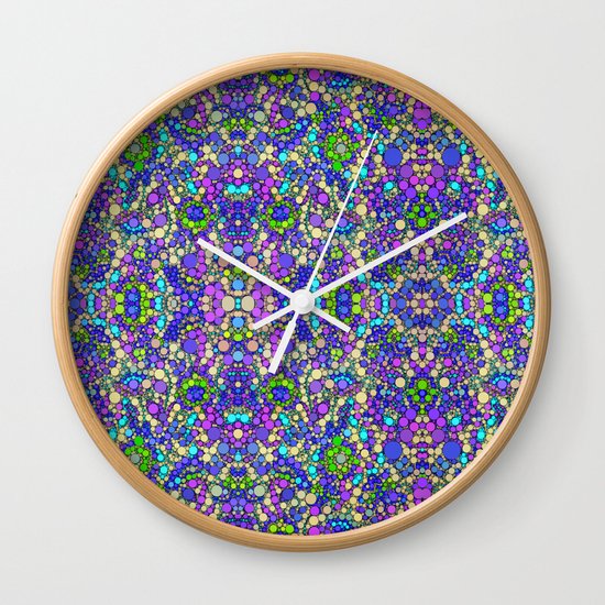 Blueberries! Wall Clock