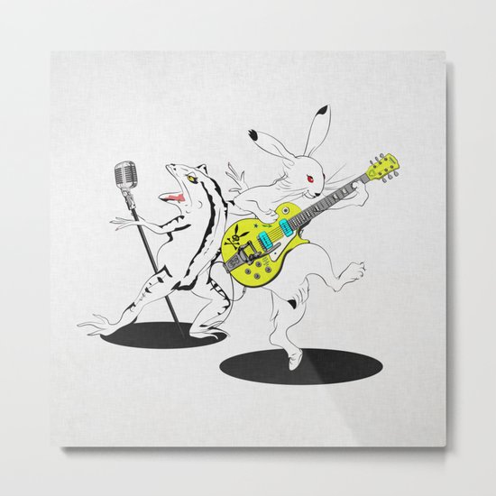 Music to Jump -鳥獣GIGA2015- Metal Print