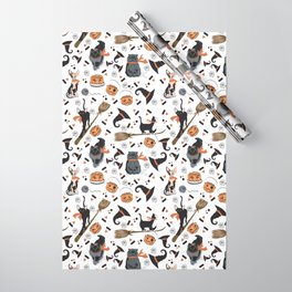  Witch cats Wrapping Paper