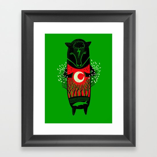 There is life Framed Art Print