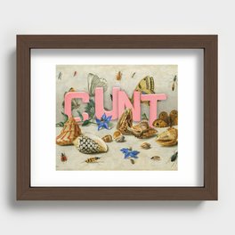Cunt II Recessed Framed Print