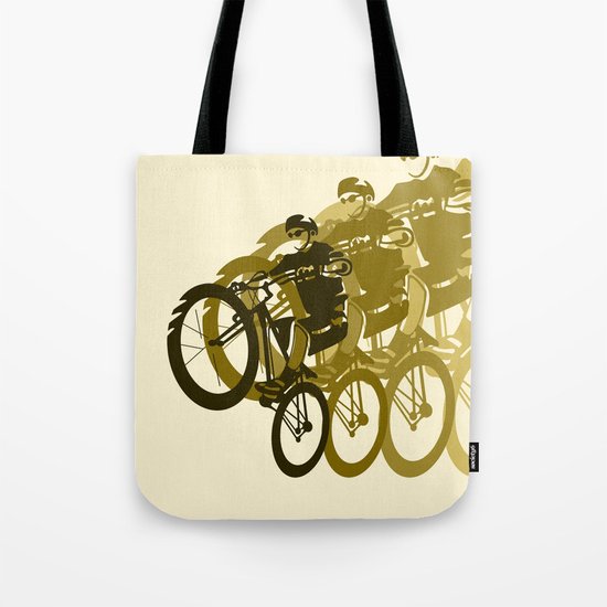 Mountain Bike Tote Bag