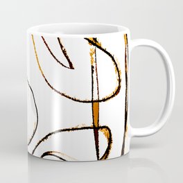 The T-Zone In Abstract Coffee Mug