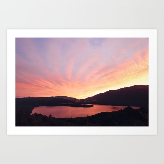 Lake Rotoiti Art Print