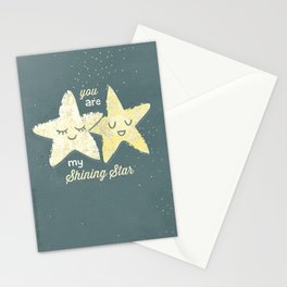You are My Shining Star Stationery Cards