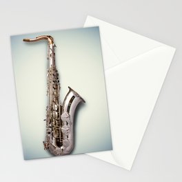 Tenor Saxophone Stationery Cards