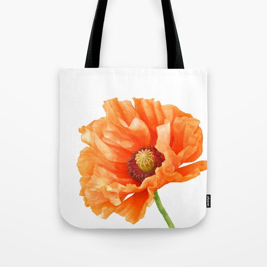 Perfect Poppy Tote Bag