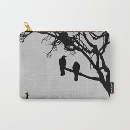 Crows before storm Carry-All Pouch