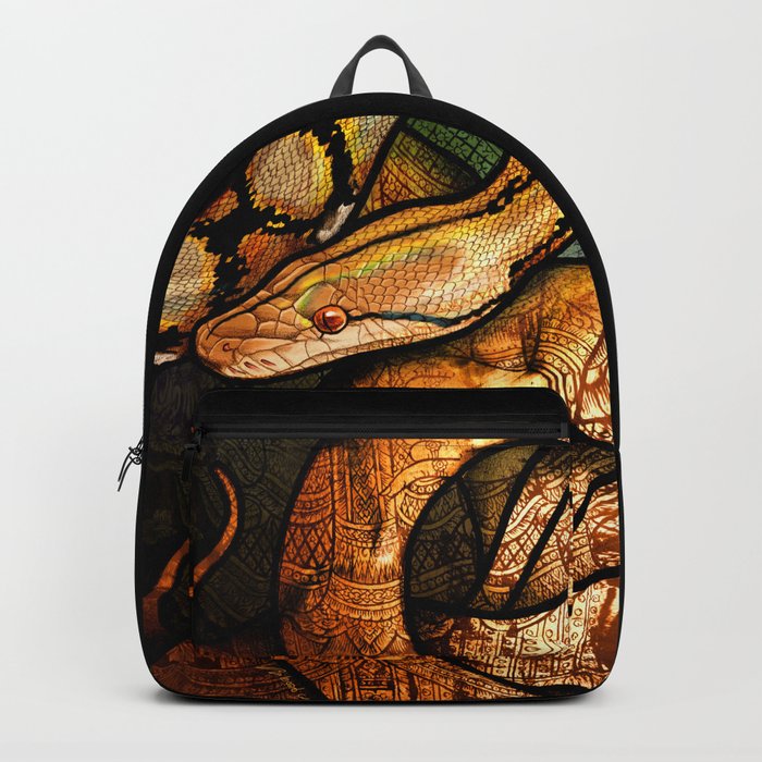 Reticulated Python Backpack