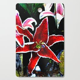 Tiger Lily jGibney The MUSEUM Society6 Gifts Cutting Board