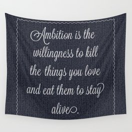 Jack Donaghy's throw pillow from 30 rock Wall Tapestry