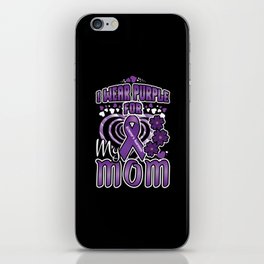 Purple For Mom Alzheimer's Awareness Alzheimer iPhone Skin