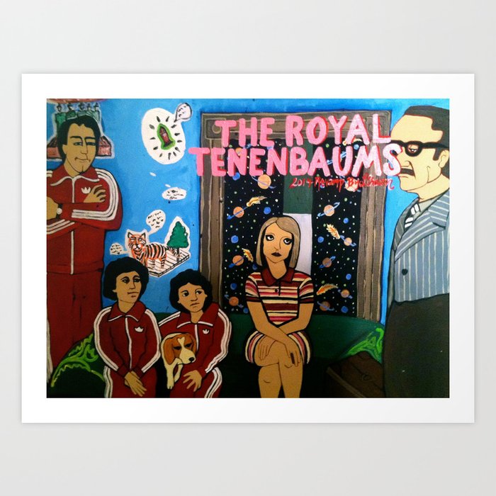 Royal Tenenbaums Art Print