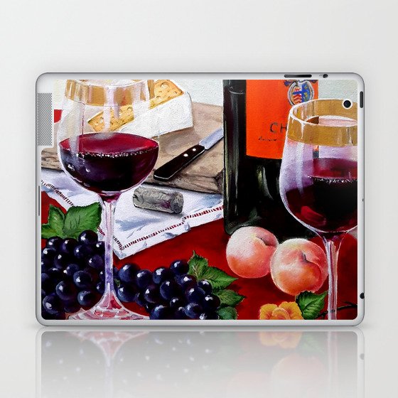 The Wine Painting Laptop & iPad Skin