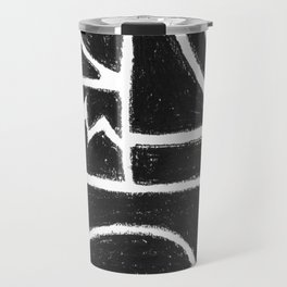 Charcoal Pattern Travel Mug