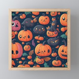 Discover a realm of spooky delights at our Halloween Festival. Framed Mini Art Print