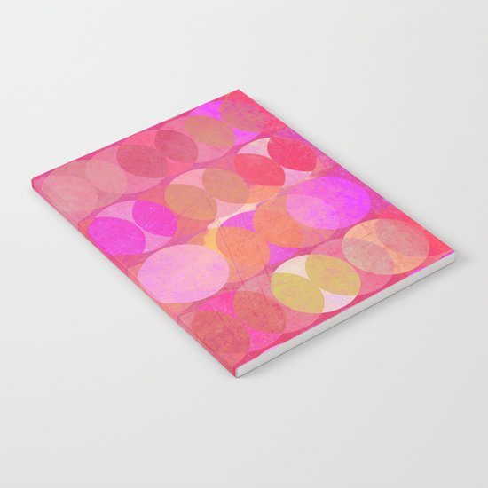 Multitudes in red Notebook