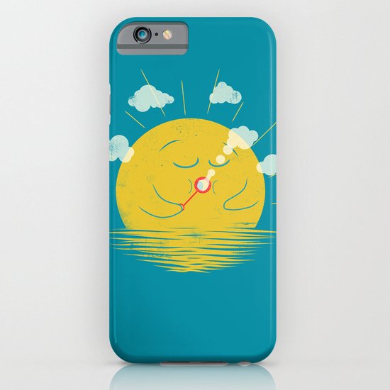 Partly Cloudy iPhone & iPod Case