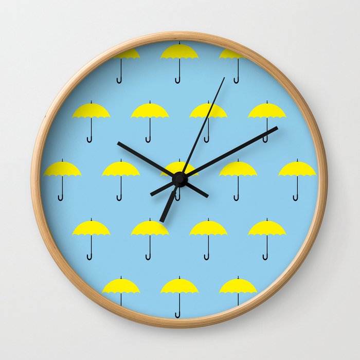 HIMYM Yellow Umbrella Wall Clock