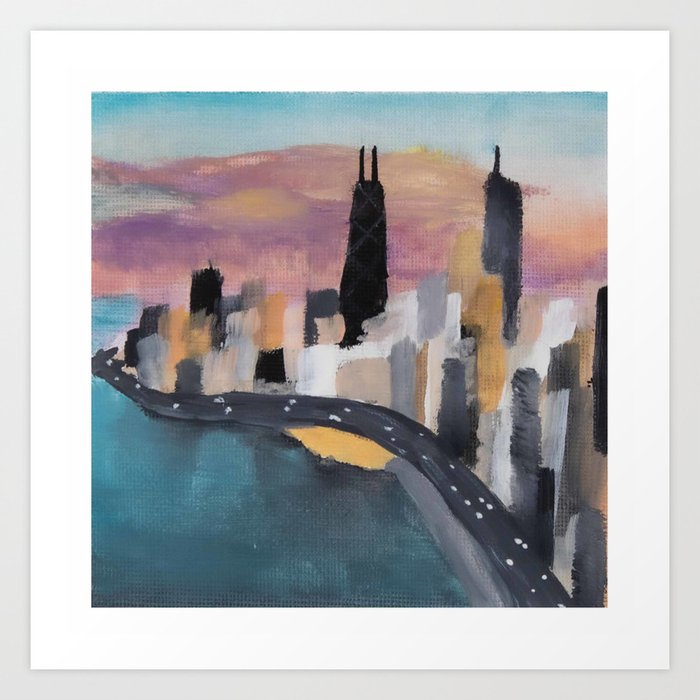 Lakeshore Love Art Print