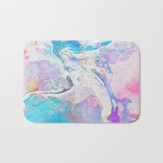 Messy Paint #society6 #decor #buyart Bath Mat