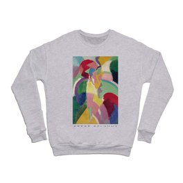 La Parisienne - Robert Delaunay - Art Poster Crewneck Sweatshirt