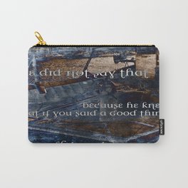 Ernest Hemingway Carry-All Pouch