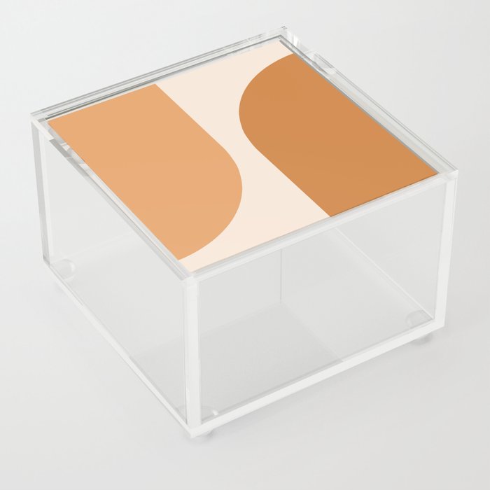Modern Minimal Arch Abstract XXII Acrylic Box
