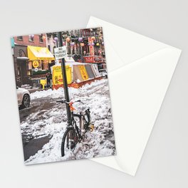 Winter in NYC Stationery Card