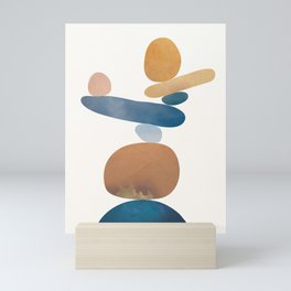 Balancing Stones 28 Mini Art Print