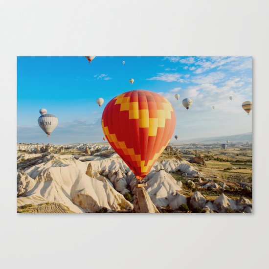 Hot air balloons Canvas Print