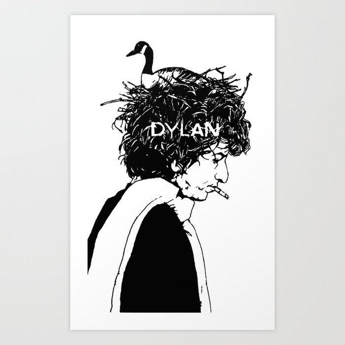 Dylan Art Print