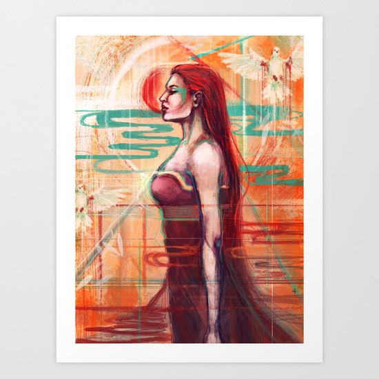 A.I Art Print