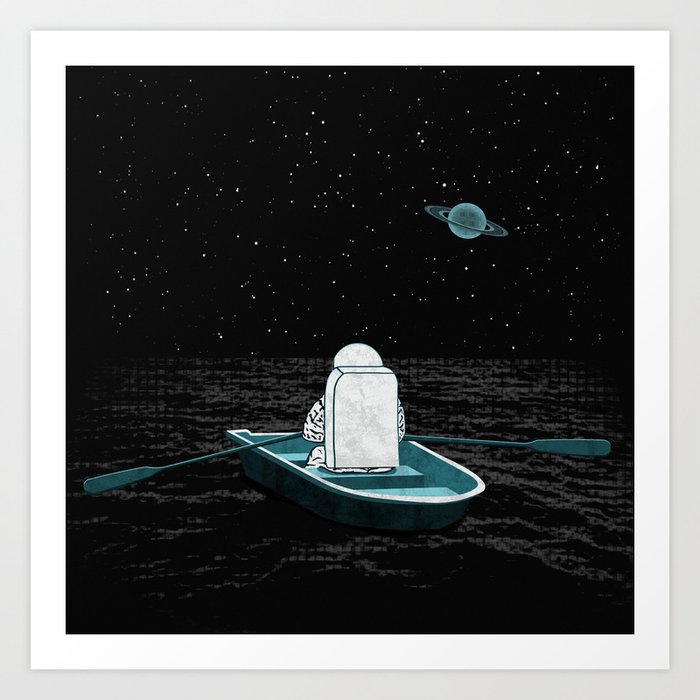 A Space Odyssey Art Print