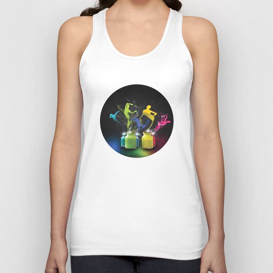 Paint Dancers Unisex Tank Top