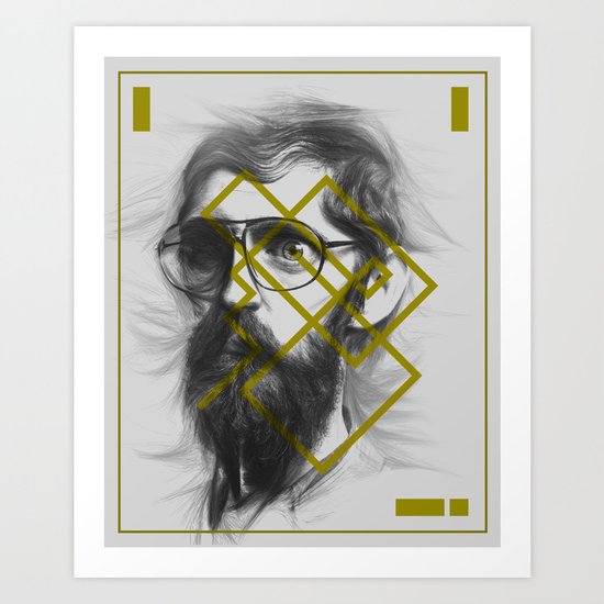 Man From Earth Art Print