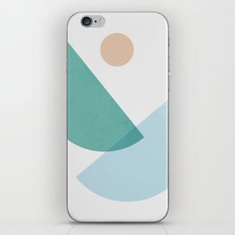 Abstraction_NEW_GEOMETRIC_COLOR_BALANCE_JOY_PLAYFUL_0205A iPhone Skin