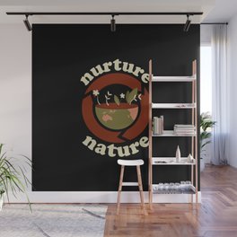Earth Day Nature Wall Mural