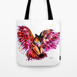 Flying Owl Tote Bag
