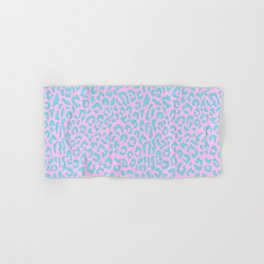 pastel cheetah Hand & Bath Towel